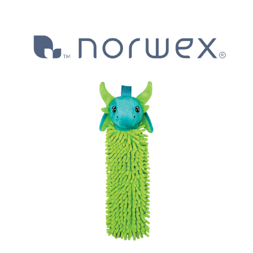Norwex Kids Pet To Dry Green Dragon