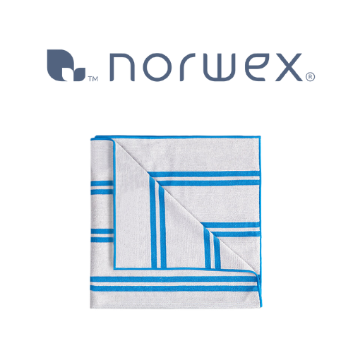 Norwex Bath Towel Marine Stripes