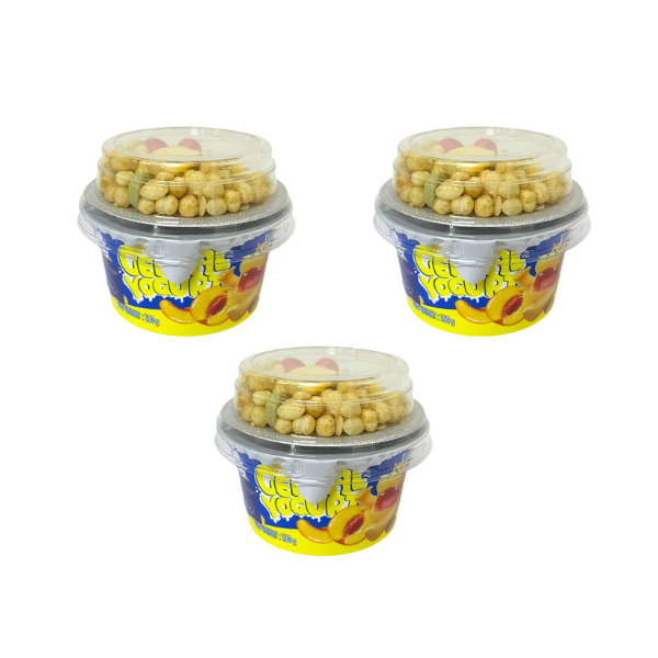 Mixy Cereal Yogurt Mixed Peach 130g*3